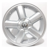 Jogo De Roda Aro 17 Vw Gol Gti Zk460 Parati 4x100 Bicos Cor Prata