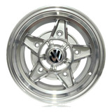 Jogo De Roda Castelinho Aro 15x6 5x205 Fusca kombi P109 Prd