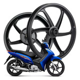 Jogo De Roda Liga Leve 6 Palitos Honda Biz 125 Nova Fabreck