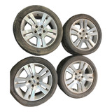 Jogo De Roda S Pneus Ford Fusion 2009 Aro 17 C Marcas