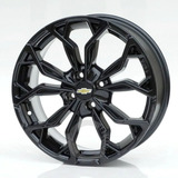 Jogo De Rodas Aro 15 4x100 Chevrolet Cobalt Onix Bicos M16 Cor Black Piano