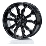 Jogo De Rodas Aro 15 4x100 Esportivas Liga Leve M16 Black Kr