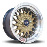 Jogo De Rodas Aro 15 Tala 8 Bbs 5x139 F1000 F100 Pick Up