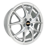Jogo De Rodas Aro 16 5x110 Astra Omega Vectra Zafira M28 Cor Hiper Prata 5x110