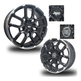 Jogo De Rodas Aro 16 Fiat Toro Ultra Ranch 5x110 bicos