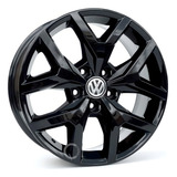 Jogo De Rodas Aro 17 Amarok V6 5x120 S07 Cor Preto Black Piano 5x120