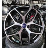 Jogo De Rodas Ford Focus fusion Aro 17 Calotas E Bicos