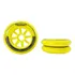 Jogo De Rodas Freestyle Traxart Revolt R3 110mm 88a Hr Cor Amarelo