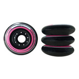 Jogo De Rodas Freestyle Traxart Volt Rosa 80mm 85a Hr