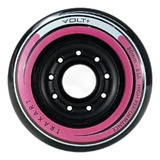 Jogo De Rodas Freestyle Traxart Volt Rosa 80mm 85a Hr