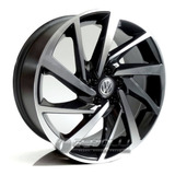 Jogo De Rodas Novo Polo 2018 Aro 17 5x100 4x100 Bicos