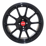 Jogo De Rodas Rays Lts20 Aro 18 Tala 7 4x100 Et40 Black