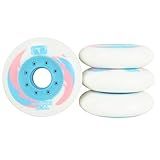 Jogo De Rodas Traxart Freestyle Revolt 80mm 83A Branco