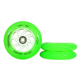Jogo De Rodas Traxart Special Verde 110mm 85a Dz 330