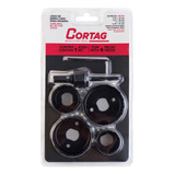 Jogo De Serra Copo Madeira 32 54 Mm Com 6 Peças Cortag