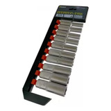 Jogo De Soquete Longo Sextavado 1 2 10 A 19mm Titanium