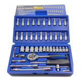 Jogo De Soquetes Torx fenda philips C Catraca 1 4 45pc