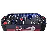 Jogo De Tabueleiro Divertido Hockey Air Madeira Com Led