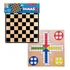 Jogo De Tabuleiro Damas E Jogo De Tabuleiro Ludo Em Madeira