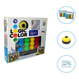 Jogo De Tabuleiro Logic Color Brinquedo Educativo Pakitoys