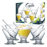 Jogo De Taça De Sobremesa New Egito Com 12 Peças Ruvolo