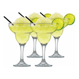 Jogo De Taça Margarita Taça De Vidro 4 Pçs 300ml Ruvolo