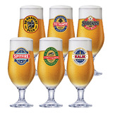 Jogo De Taça Taça De Vidro Ruvolo Taça De 330ml 6 Peças