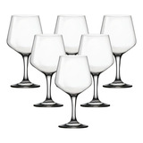 Jogo De Taças De Vinho Água Sobremesa Vidro 6 Peças Original