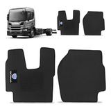 Jogo De Tapete Borracha Pvc Truck Scania P340 2005 A 2010