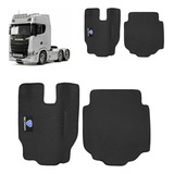 Jogo De Tapete Borracha Pvc Truck Scania S 2 Peças