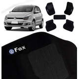 Jogo De Tapete Carpete Fox 2004 Á 11 12 13 2014 5 Pçs Preto