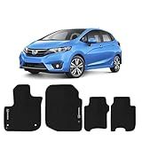 Jogo De Tapete Fit 2009 A 2024 Carpete De Luxo Preto 2009 A 2014