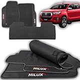 Jogo De Tapetes Automotivos Emborrachados Para Hilux 2005 2006 2007 2008 2009 2010 2011 2012 2013 2014 2015 03 Peças