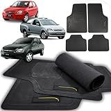 Jogo De Tapetes Automotivos Emborrachados Universal Compatível Com Carros 04 Peças