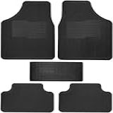 Jogo De Tapetes Automotivos Emborrachados Universal Para Carros Kit 5 Peças Sem Logo