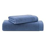 Jogo De Toalhas Buddemeyer Dual Air Banho Azul 2 Peças