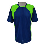 Jogo De Uniforme Completo 20 2 Azul Marinho verde Limão