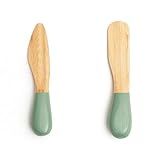 Jogo De Utensílios Para Antepastos E Queijos De Bambu 2pcs OIKOS