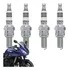 Jogo De Vela Ngk Iridium Yamaha Fz6 Fazer 600 2007 A 2009
