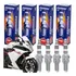 Jogo De Vela Ngk Iridium Yamaha Xj6f 2010 A 2017