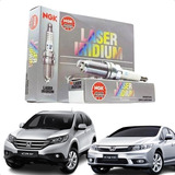 Jogo De Velas Ignição Honda Civic Crv Hrv 2012 
