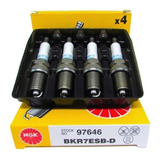 Jogo De Velas Ngk Saveiro Polo Golf 1 6 8v Flex Ea111 Rsh