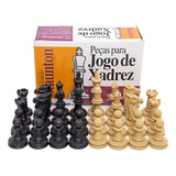 Jogo De Xadrez 32 Peças Escolar Staunton Rei 7 3 Cm Jaehrig