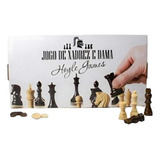 Jogo De Xadrez E Dama Hoyle 28702 2x1