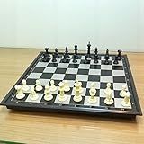 Jogo De Xadrez Magnético Tabuleiro Dobrável Portátil Peças Com Imã Conjuto De Xadrez Jogo De Raciocínio Jogo Educativo Presente Crianças E Adulto Pai Namorado Amigo Natal Escolar Luiggi Presentes 