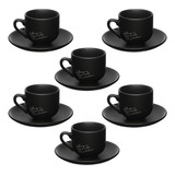 Jogo De Xícaras 12 Peças Manhattan Para Café 90ml