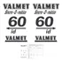 Jogo Decalque Adesivo De Lataria Trator Valmet 60 Id
