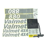 Jogo Decalque Adesivo De Lataria Trator Valmet 880 4x4