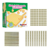 Jogo Didático Material Dourado Madeira 111 Peças Educativo