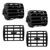 Jogo Difusores De Ar Preto Renault Clio 2000 01 A 2016 Kit